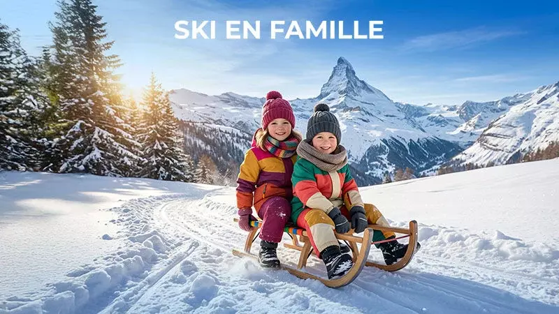 Ski en famille