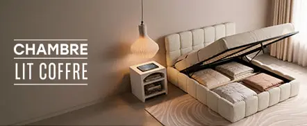 Chambre, lits coffre