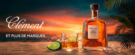 Rhum Clément, J.M, Damoiseau