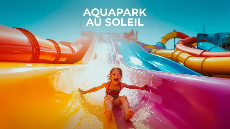 Aquapark au soleil