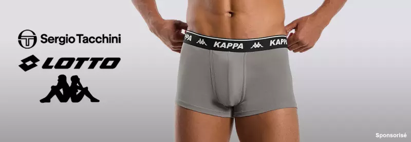 Underwear Kappa Lotto Sergio Tacchini
