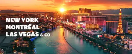 New York, Montréal, Las Vegas & Co