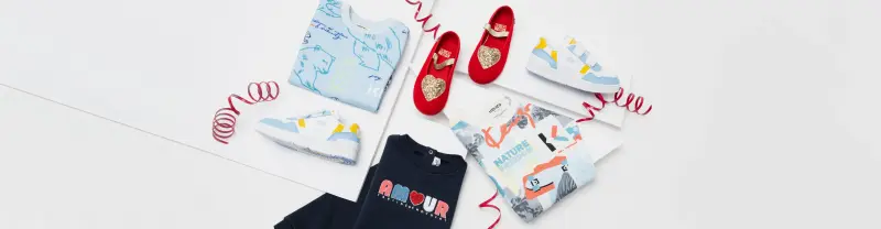 Les bonnes affaires : hauts, baskets & pantalons pour enfant