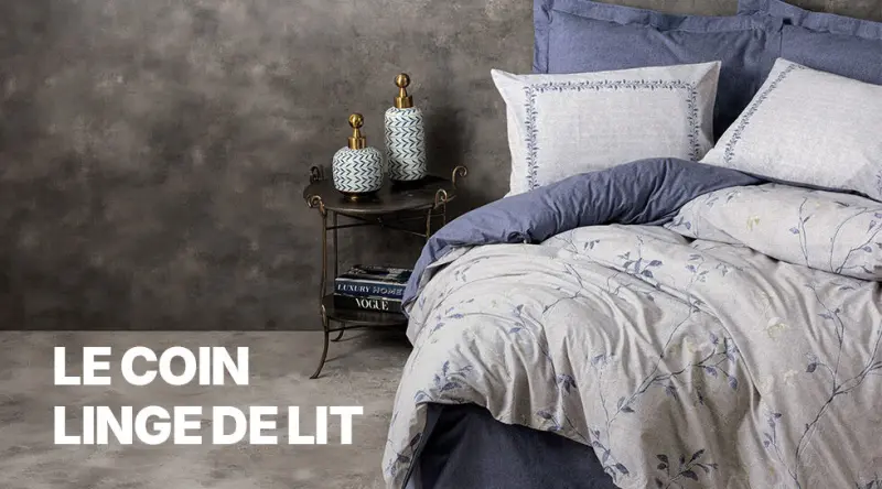 Le coin linge de lit