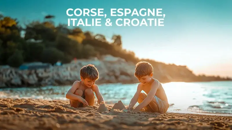 Corse, Espagne, Italie, Croatie & co
