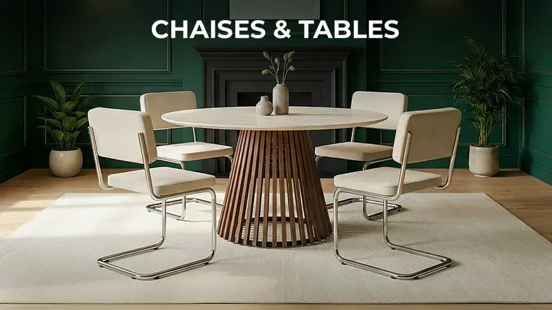 Chaises & Tables