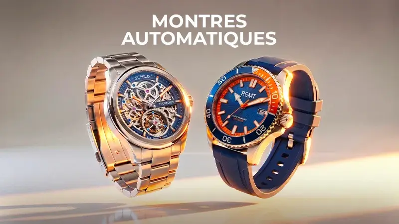 Montres automatiques et chronographes